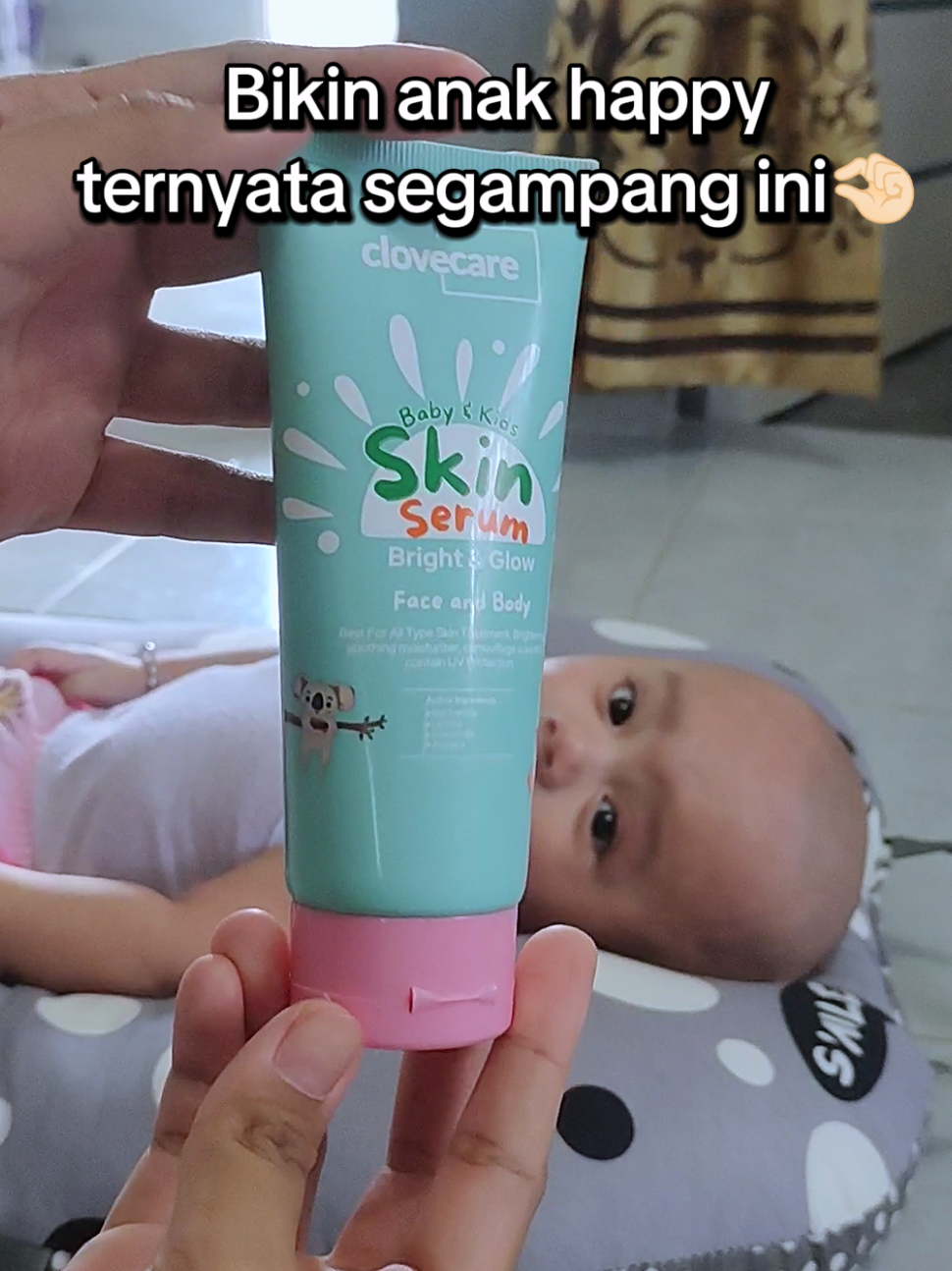 #creatorsearchinsights semenjak pake lotion ini, kulit anak jadi lebih lembab, dan bekas iritasi menghilang🤏🏻 #clovecare #skinserumbaby 