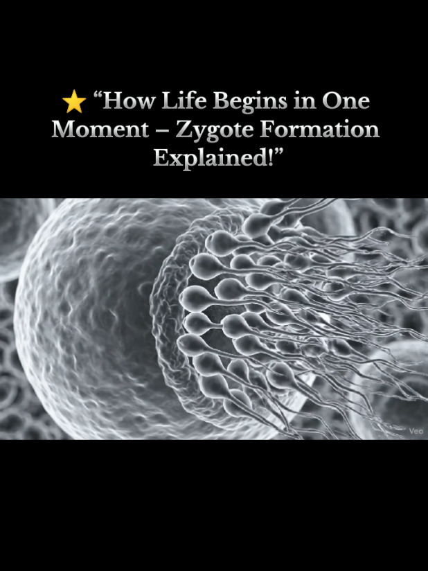⭐ “How Life Begins in One Moment – Zygote Formation Explained!” #pregnancy #pregnant #zygote #baby #MomsofTikTok #usa🇺🇸 #usa_tiktok #usa #fouryou #fouryoupage #fyp 