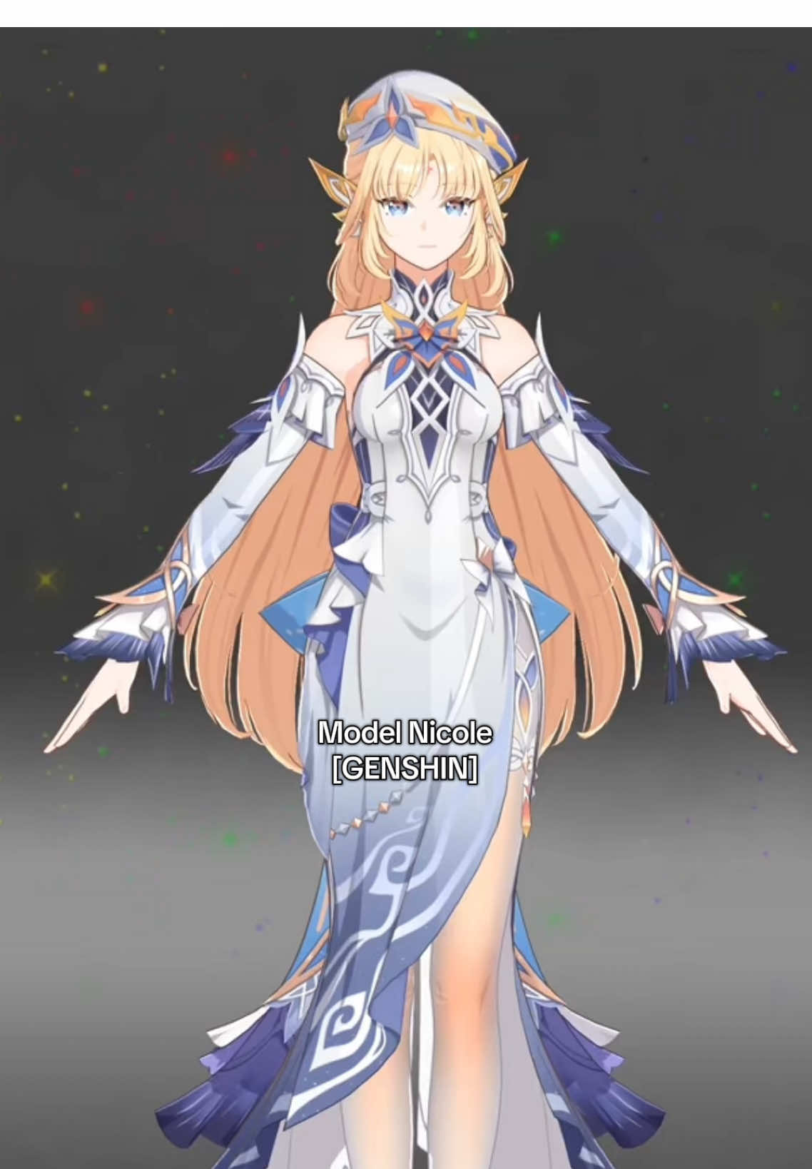 They are cooking #nicole #nicolegenshin #genshin #GenshinImpact #models 