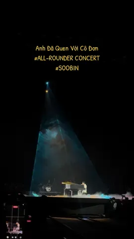 Nhạc buồn nhưng có tác dụng chữa lành khi nghe 😌 #SOOBIN #SOOBINLIVECONCERT #ALLROUNDER #SSLabel #KINGDOM 