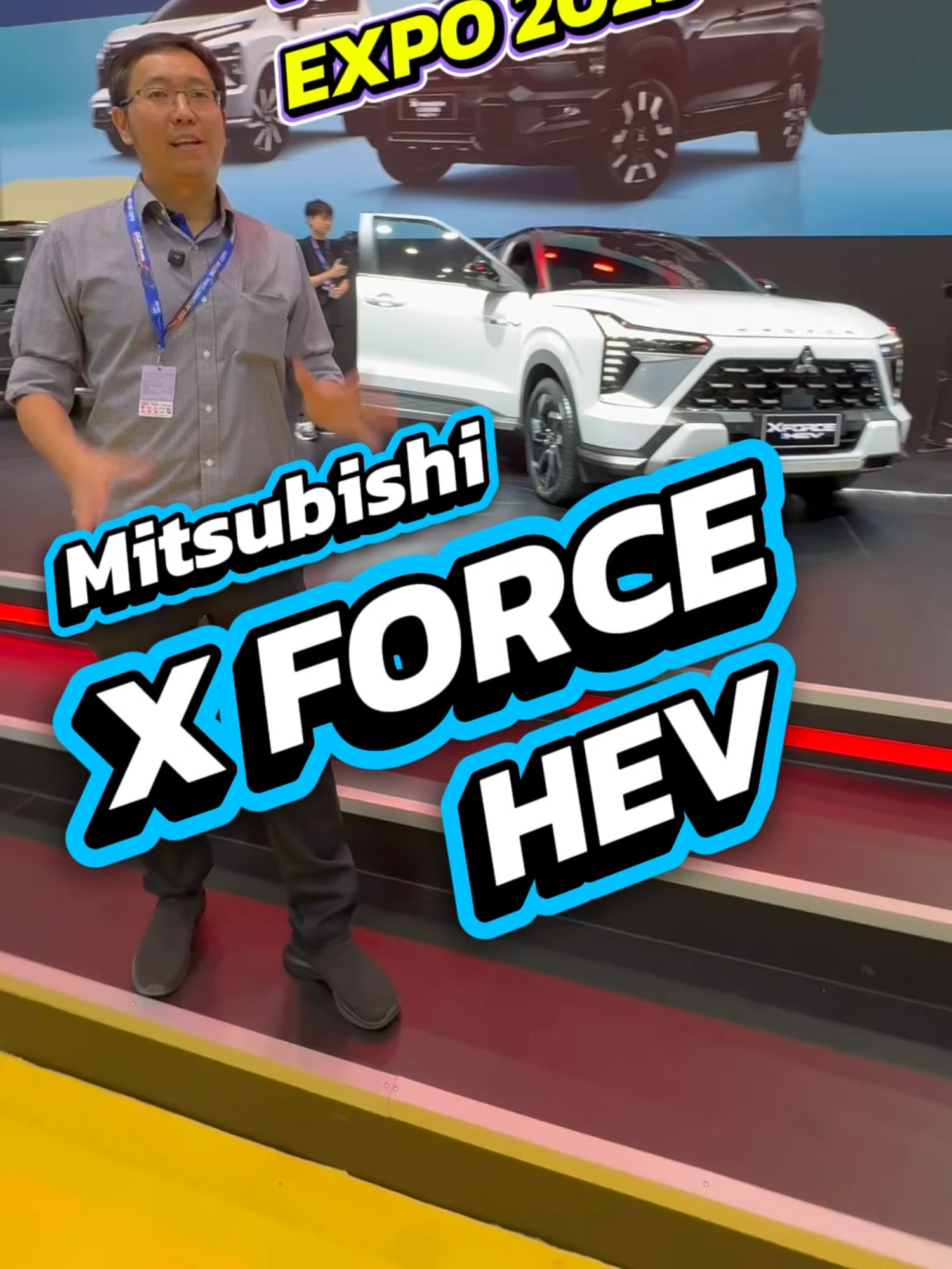 รีวิว Mitsubishi X-FORCE มิตซูบิชิ เอ็กซ์ฟอร์ซ โฉมใหม่ ในงานมอเตอร์เอ็กซ์โป Motor EXPO 2025 ณ อิมแพ็คเมืองทองธานี สุดยอดรถ Compact-SUV ขับสนุกและประหยัดแบบไฮบริด ----------------------- #รับซื้อรถ #รับซื้อรถให้ราคาสูง #ขายรถมือสอง #รถมือสอง #เต๊นท์รถมือสอง #xforce #mitsubishixforce #x-force #มิตซูบิชิ #มิตซูบิชิเอ็กซ์ฟอร์ซ #suvมือสอง #รถsuv