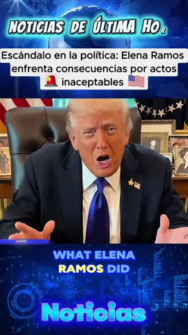Crisis institucional: Conducta de Elena Ramos genera medidas disciplinarias#unitedstates #newsnews #aeinoticiaseeuu #brakingnews #brakingnewstoday