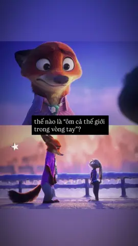 “cảm giác được bao bọc lấy cô ấy trong vòng tay của mình, thật sự là một điều quá đỗi hạnh phúc.” 🥺🫶🏻 #nickwilde #judyhopps #zootopia #zootopia2 