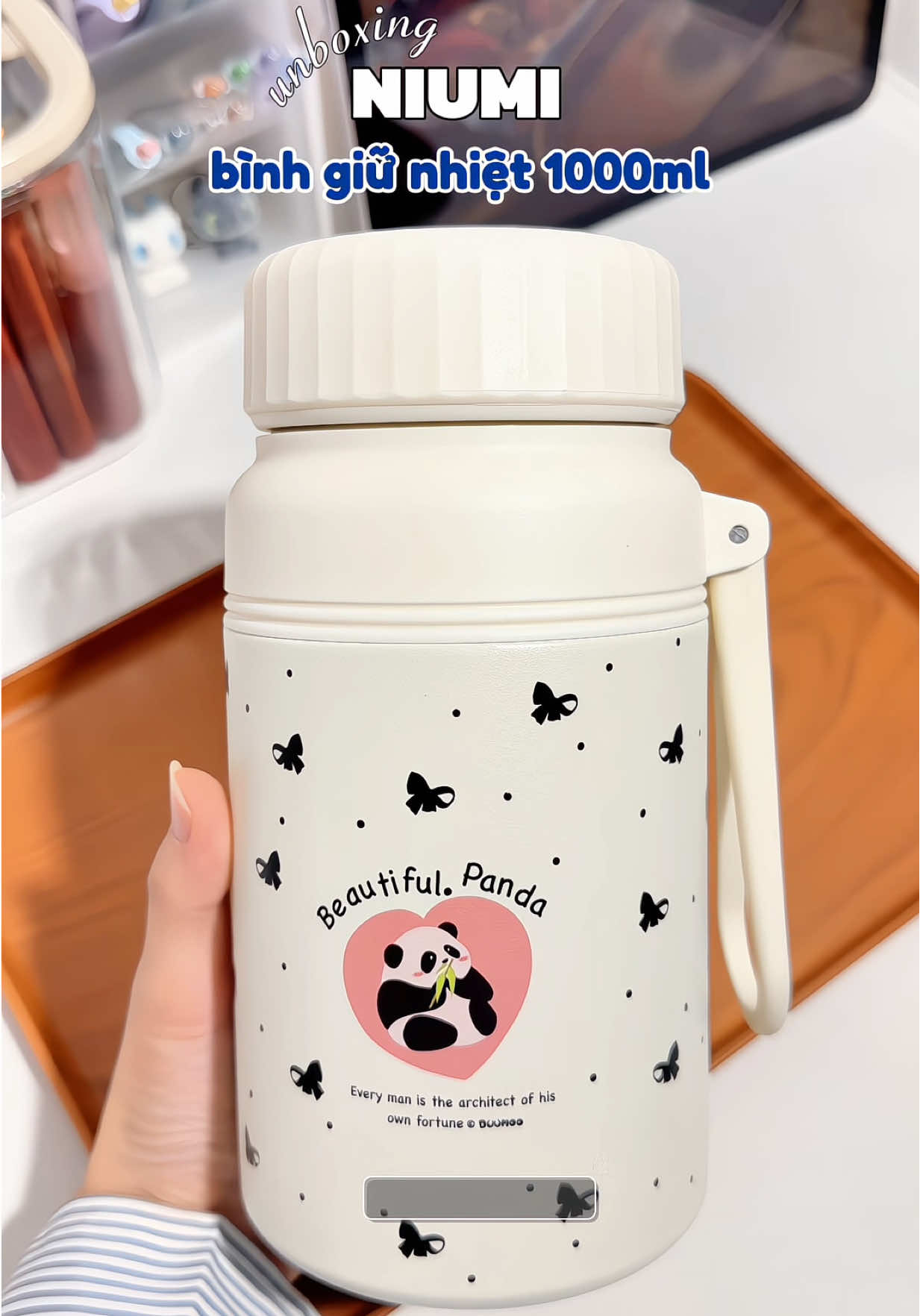 Bình xinh mà đựng ê hề nước luôn he ✨ #niumi #binhgiunhiet #binhgiunhietcute #lygiunhiet #binhgiunhiet1000ml  @Mee Unbox Nè  @Mee Unbox Nè  @Mee Unbox Nè 