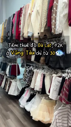 Tiệm thuê đồ Đà Lạt, đồ Y2K ở Vũng Tàu chỉ từ 30 cá #thuedovungtau #chothuedovungtau #thuedodulich #thuedogiare #vungtau 