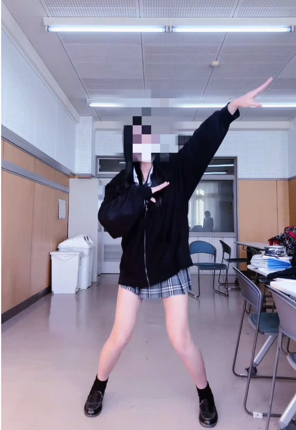 後ろ反射でダンサー見えててしぬ#JK #07 #藤総 #fyp #アイドル 