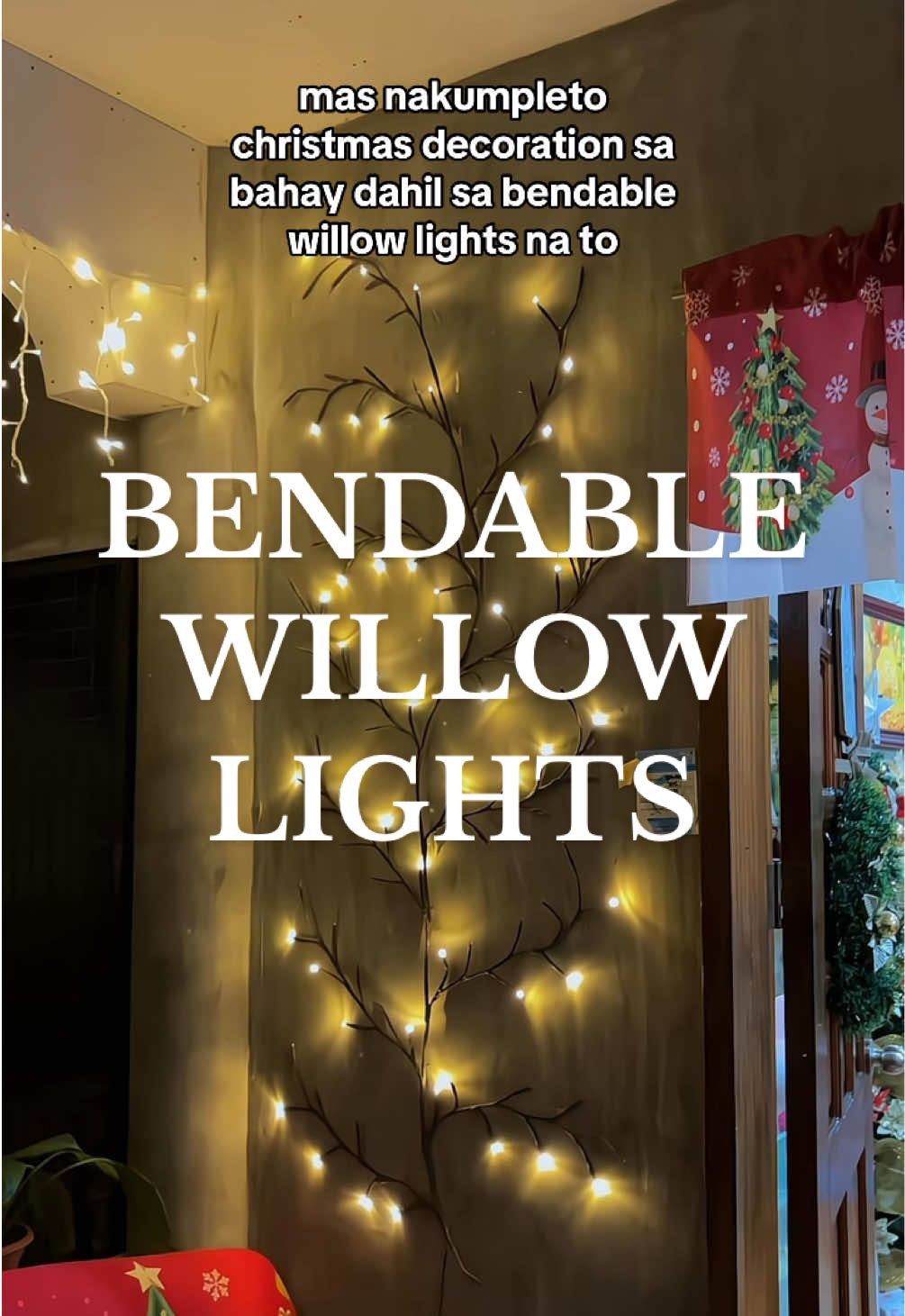 bendable willow vine lights bendable willow lights bendable willow led light christmas lights  christmas lights tree christmas lights decorations christmas decorations #bendablewillowvinelights #christmaslights #christmasdecor #christmas 