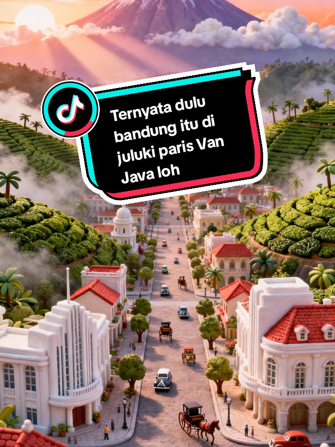Tau ga duku tuh bandung punya julukan paris Van Java karena suasananya sejuk dan juga kota itu pada saat itu sudah modern orang orang Belanda sering mampir ke bandung buat beli pakaian ataupun nongkrong aja bukan hanya itu pada masa kolonial Belanda bandung itu ia memiliki banyak kesamaan dengan paris dari arsitektur nya, mode yang berkembang pesat dll  #faktaunik #claymotion #ehtauga 
