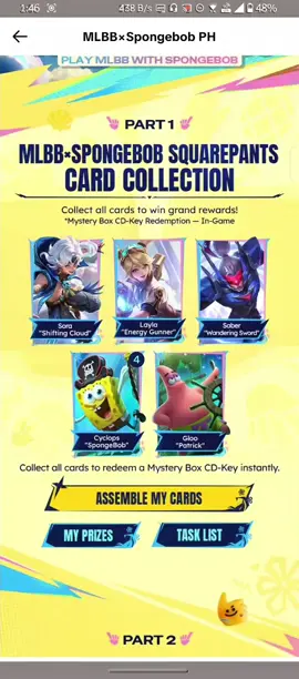 TUTORIAL PARA KAY SORA. Paano makuha si Sora? Panoorin mo ang video at iclick ang Link. #MLBB #MLBBFriendFest #MLBBXSpongeBob #fyp 