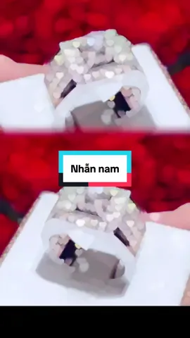 Nhẫn nam đính kim cương thiên nhiên #longngocluxury #trungdiamond #kimcuongthiennhien #kimcuong #nhẫnnam 