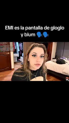 EMI pantalla de blum y gloglo no sabían que estaba en stream, entran juntos y blum apretaba los labios casi que agarrados de mano #glogloking #blumthewaifu #emikukis #emetsuki  #sacha 