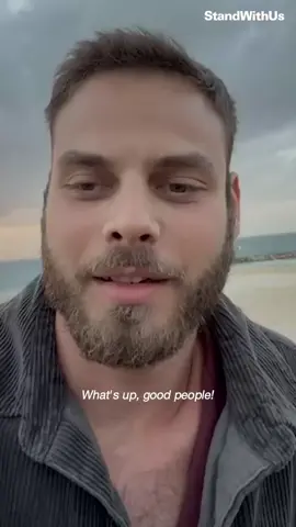 Alon Ohel survivor of more than 2 years in Hamas captivity in Gaza with a sweet message to his followers.