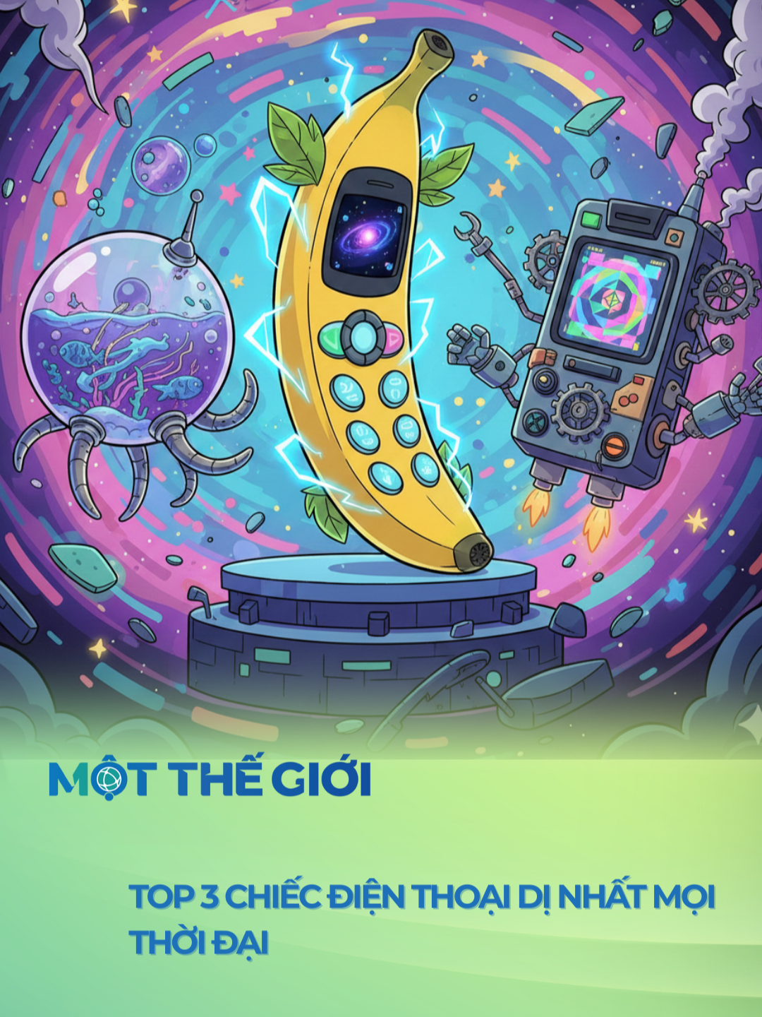 Top 3 chiếc điện thoại dị nhất mọi thời đại #1thegioi #review #congnghe #smartphone #dienthoai