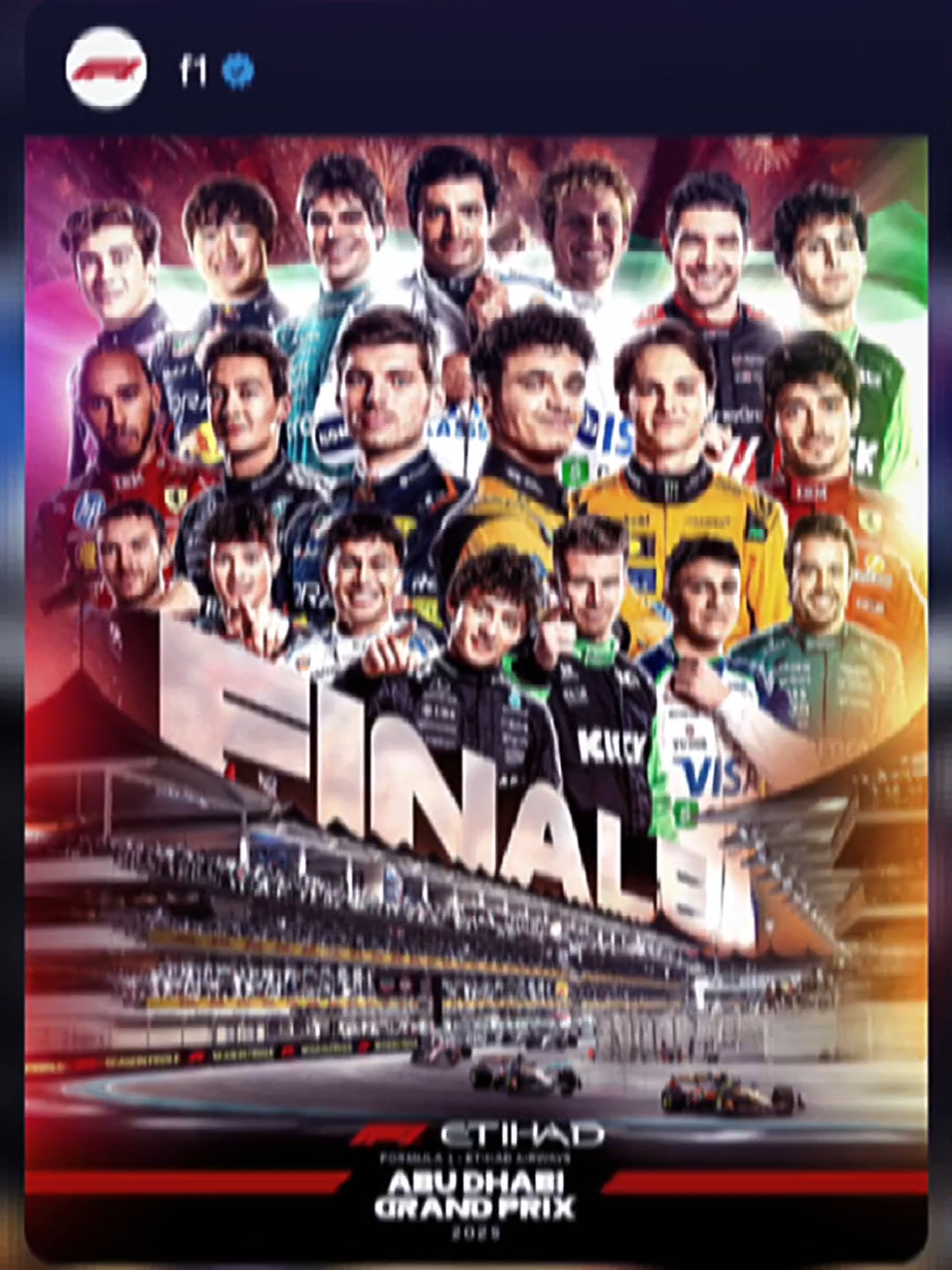 last dance di abu dhabi #f1 #f1tiktok #f1indonesia #formulaone  #abudhabigp 