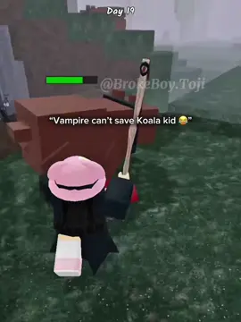 Replying to @(YUK).2FUNNY😆 Vampire Class CAN save the Koala kid 😑 #roblox #robloxfyp #99nightsintgeforest #99nightsintheforestroblox #fungamestoplayonroblox  99 nights in forest roblox 99 nights in the forest roblox 99 days in the forest roblox 99 nights in the forest 99 nights in forest