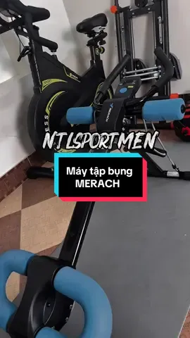 Máy tập bụng MERACH hỗ trợ xây dựng v2 săn chắc , tặng kèm dây kháng lực 💪💪💪 #ntlsportmen #maytapbung #abmachine #tapbungtainha #xuhuong 