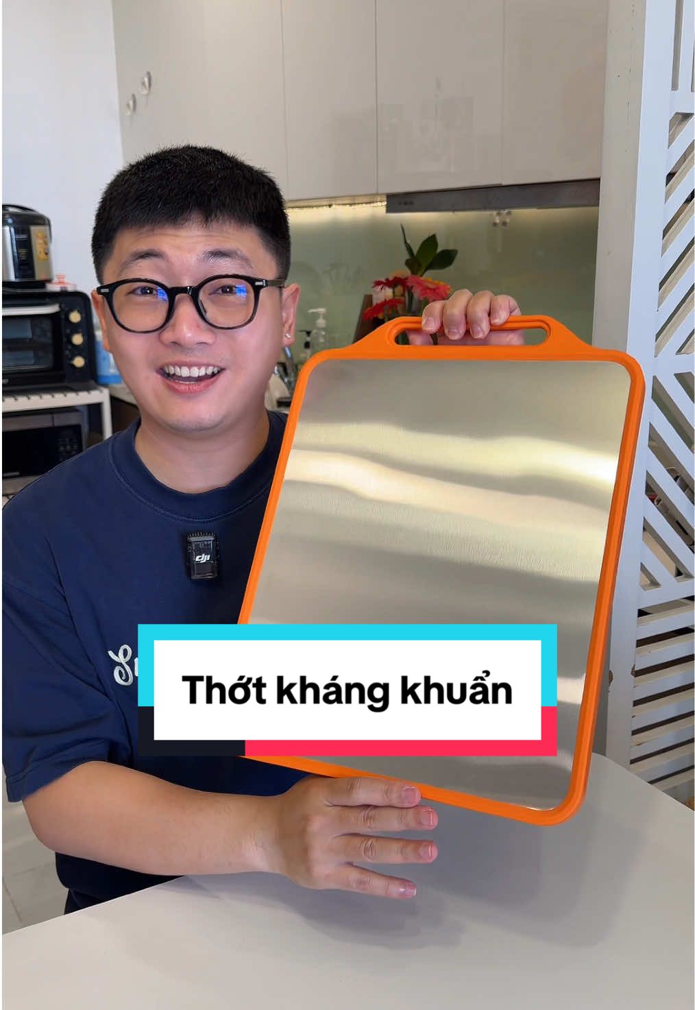 Thớt kháng khuẩn 2 mặt size to xài ok lắm các chị ơi #thớt #thotkhangkhuan #thotkhangkhuan2matinox 