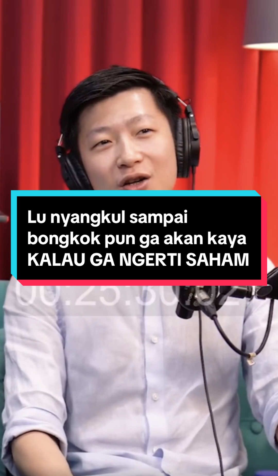Lu nyangkul sampai bongkok pun ga akan kaya KALAU GA NGERTI SAHAM Coba drop pendapatmu di kolom komen ya📲 #stockwise #andryhakim #douglasgoh #saham #finansial 