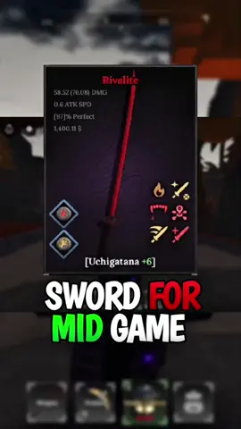 Sword for midgame The forge #theforge 