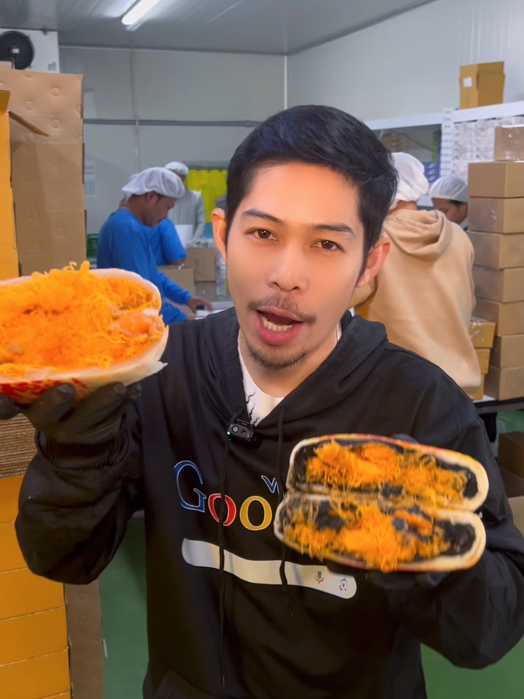 วันนี้น้องวัฒน์ มาจัดโปรเปี๊ยะตามใจ 2 กล่อง เหลือ 279.- ส่งฟรี  เลือกไส้ได้ สั่งได้เลยจ้า!!!