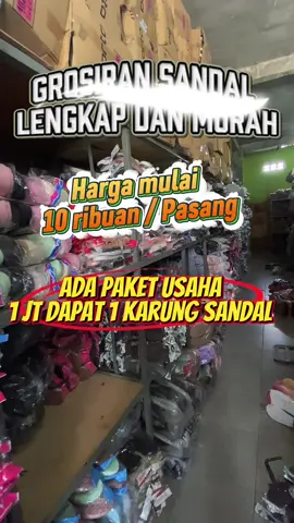 Yang bingung Cari Peluang Usaha Modal Kecil Cuan Besar, Jual Sandal Solusinya #bisnissandal #grosirsandal #grosirsandalmurah #sandalkaret #sandalmurah 