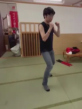 えーそこまで！#あきらくん #ハイキック