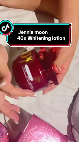 40x whitening lotion #fyppppppppppppppppppppppp #jenniemoon40x #tiktok #viral #whitening 