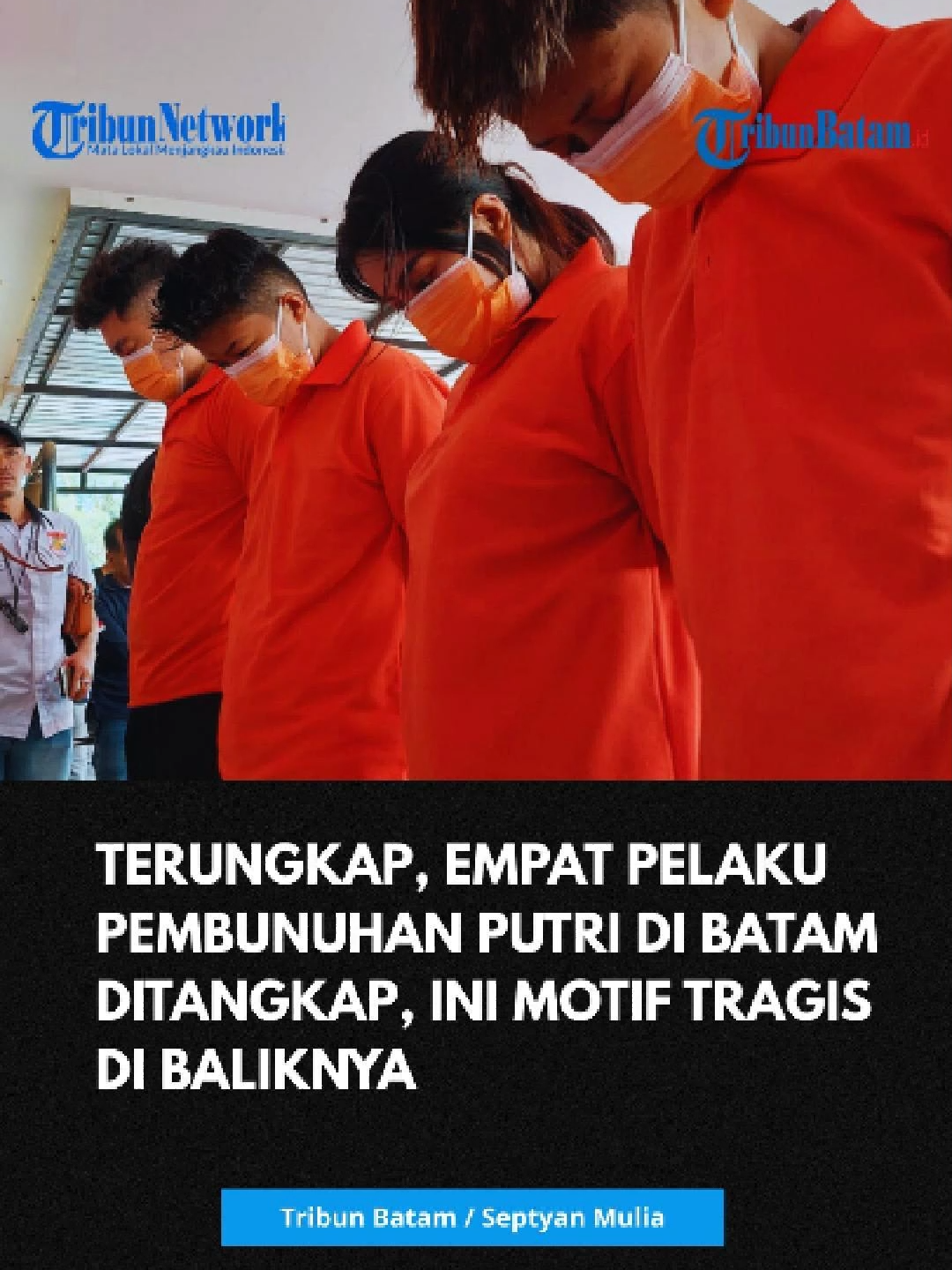 Polisi mengungkap penyebab tewasnya Dwi Putri Apriandini (25), perantau asal Lampung yang tewas di kontrakan Perumahan Jodoh Permai, Kelurahan Sungai Jodoh, Kecamatan Batuampar, Kota Batam, Provinsi Kepulauan Riau (Kepri), Sabtu (29/11/2025). Saat ungkap kasus di Mapolsek Batuampar, polisi menghadirkan empat pelaku pembunuhan di Batam itu. Selain Wilson alias Koko (28), pelaku utama dalam kasus pembunuhan di Batam ini sekaligus penyalur pemandu lagu di Batam, polisi juga membekuk Anik Istikomah alias Mami (36), kekasih Koko. Kemudian Putri Enjelina alias Papi Tama (32), koordinator serta Salmianti alias Papi Carles (32). Kapolresta Barelang, Kombes Pol Zaenal Arifin, S.I.K melalui  Kapolsek Batu Ampar Kompol Amru Abdullah, S.I.K., M.Si mengungkap jika tempat kerja yang dikelola Wilson, tedapat semacam tradisi janggal yang dilakukan Wilson dan rekannya ketika menerima anggota baru. Putri awalnya mengikuti apa yang diminta oleh Wilson. Ketika itu, ibu satu anak itu diberikan minuman beralkohol.  Karena menolak, ia pun berteriak seperti orang yang kehilangan kesadaran.   