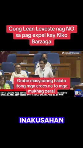 Cong Lean nag NO kasi minadali ang kaso ni Cong Kiko Barzaga actionan sa HOR #leanleviste #kikobarzaga #HOR 