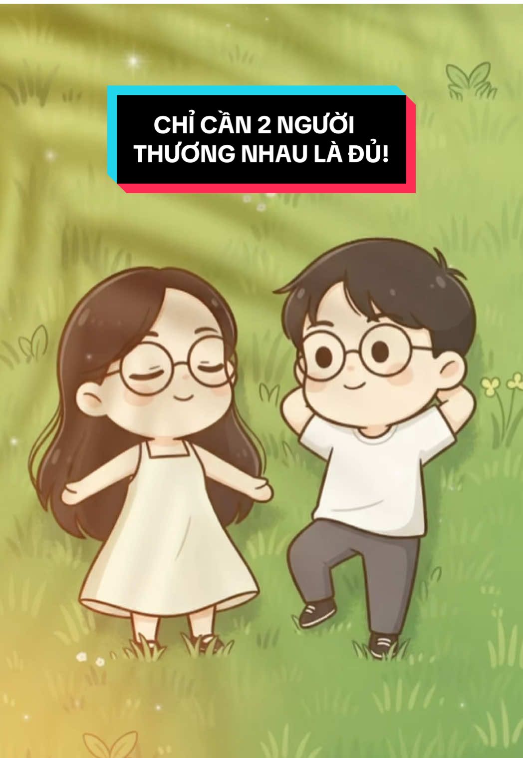 CHỈ CẦN 2 NGƯỜI THƯƠNG NHAU LÀ ĐỦ! ✨ Không phô trương, không ồn ào.  Chúng ta học cách giữ cho riêng mình, để tình yêu luôn là nơi trú ẩn an toàn, kể cả khi bão giông ập đến. ☔️  Chỉ cần là chính mình, và người ấy vẫn ở đó. 💖  Đời người ngắn ngủi, chỉ cần một người mình thương và người đó cũng thương mình. Yêu là tìm được bình yên, không phải tìm kiếm sự công nhận.  🤫 Bạn đã tìm thấy người 