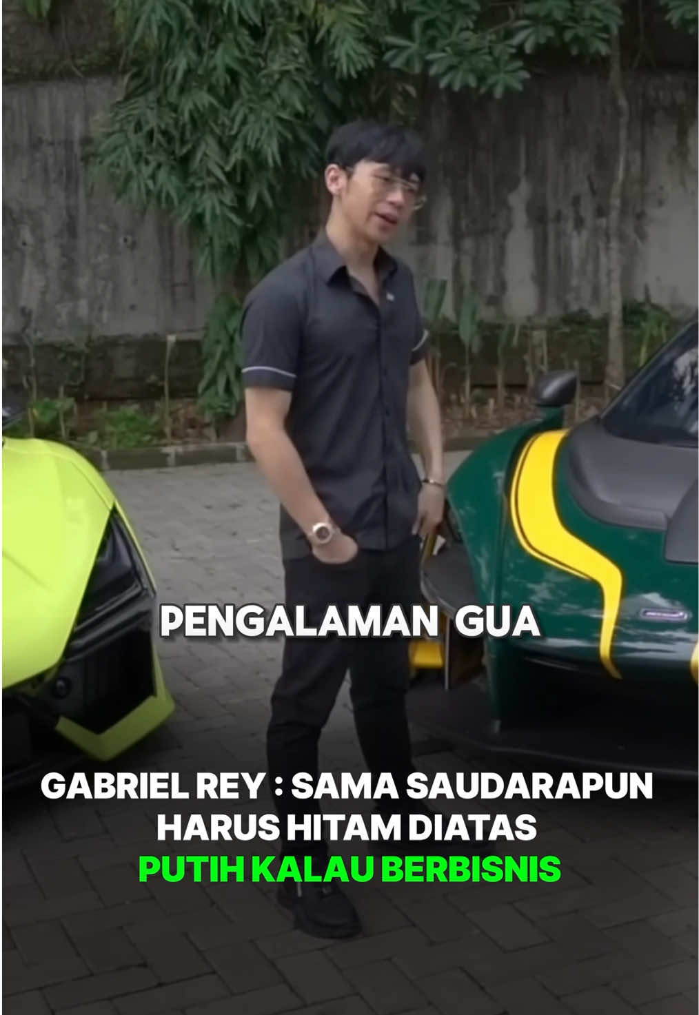 Partner bisnis harus hitam di atas putih. No excuse.