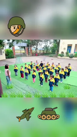 Xin chào tháng 12 🥰 #ngaythanhlapquandoinhandanvietnam #giaoductutraitim #chubodoi #lophocvuinhon #vậnđộngtheonhạc 