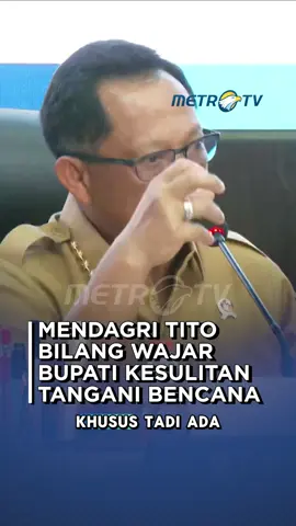 Menteri Dalam Negeri Tito Karnavian memaklumi sikap sejumlah bupati di Aceh yang menyatakan tidak mampu menangani bencana banjir dan longsor. Sebab, akses jalan di banyak wilayah tertutup total.  #MetroTV #tiktokmetrotv #tiktokberita #beritaviral #viral #fyp #mendagri #TitoKarnavian #Aceh #banjirbandang #tanahlongsor #bencanaalam #bantuan