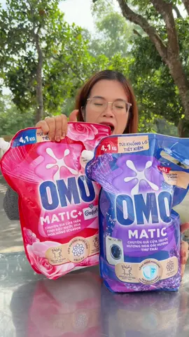 Nước giặt Omo matic vừa thơm vừa sạch #kimthanhday #nuocgiat #omo #xuhuong 