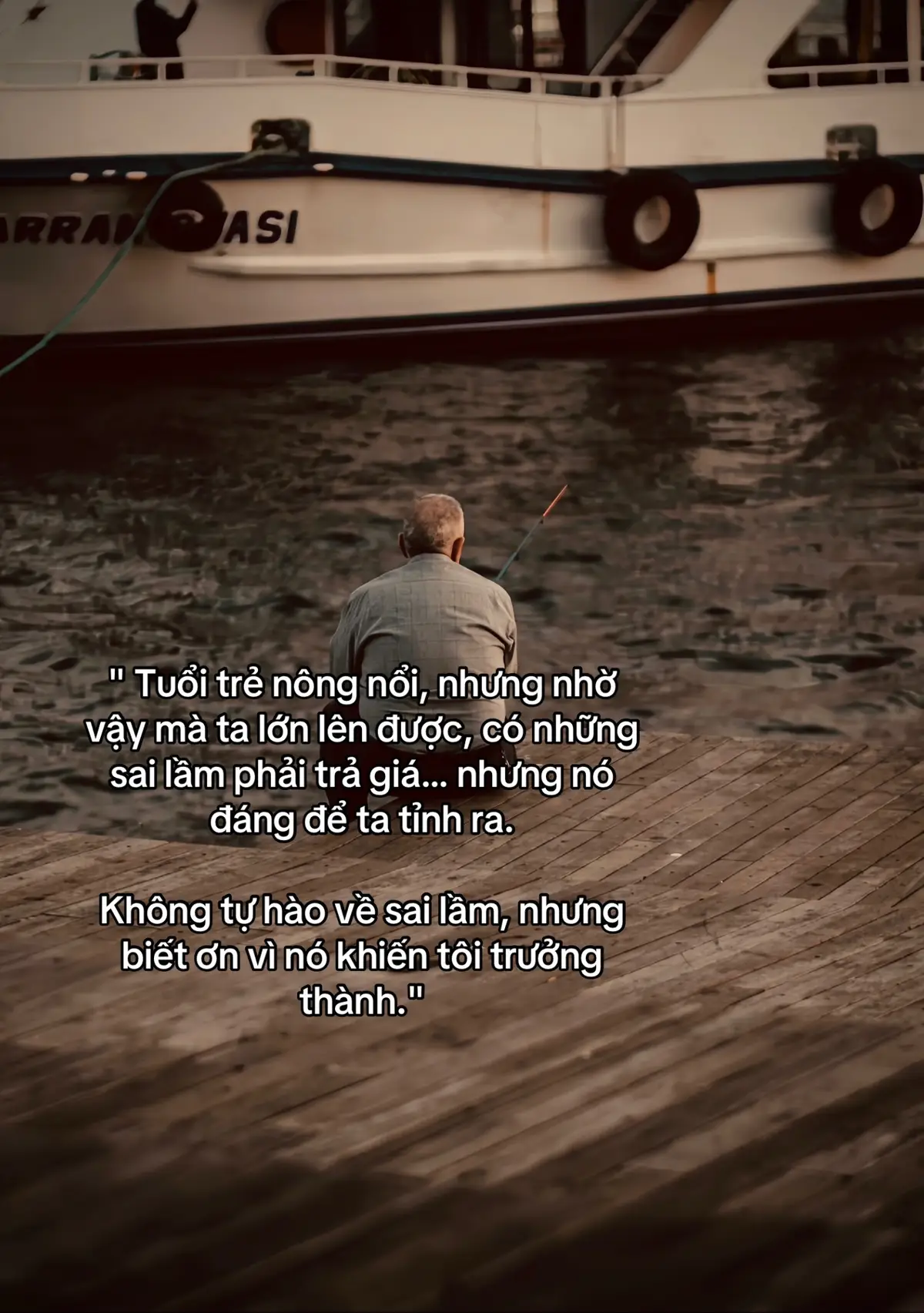 Tuổi trẻ nông nổi, nhưng nhờ vậy mà ta lớn lên được, có những sai lầm phải trả giá… nhưng nó đáng để ta tỉnh ra. Không tự hào về sai lầm, nhưng biết ơn vì nó khiến tôi trưởng thành. #xh #viral #tuoitre 