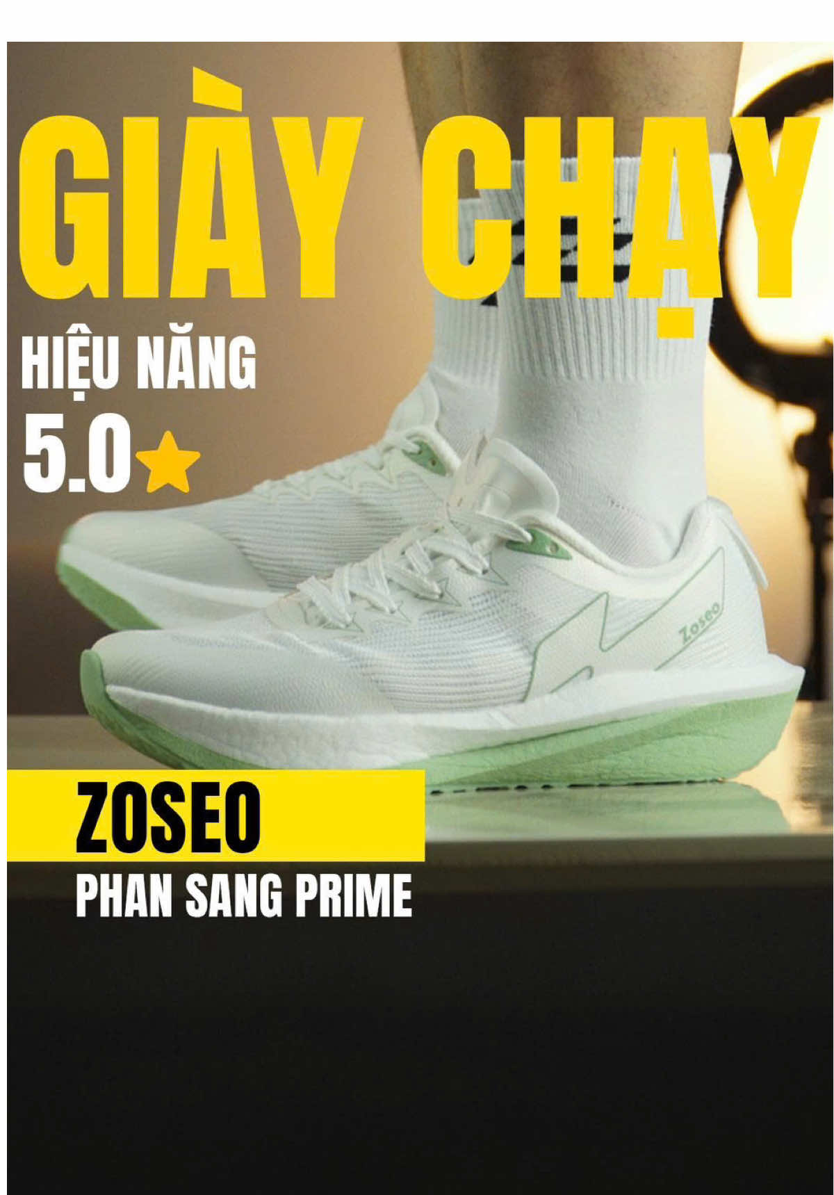 Giày chạy bộ hiệu năng cao của chính Brand Việt , đỉnh thật sự #giaychaybo #giaythethao #giaychay #phansangprime 