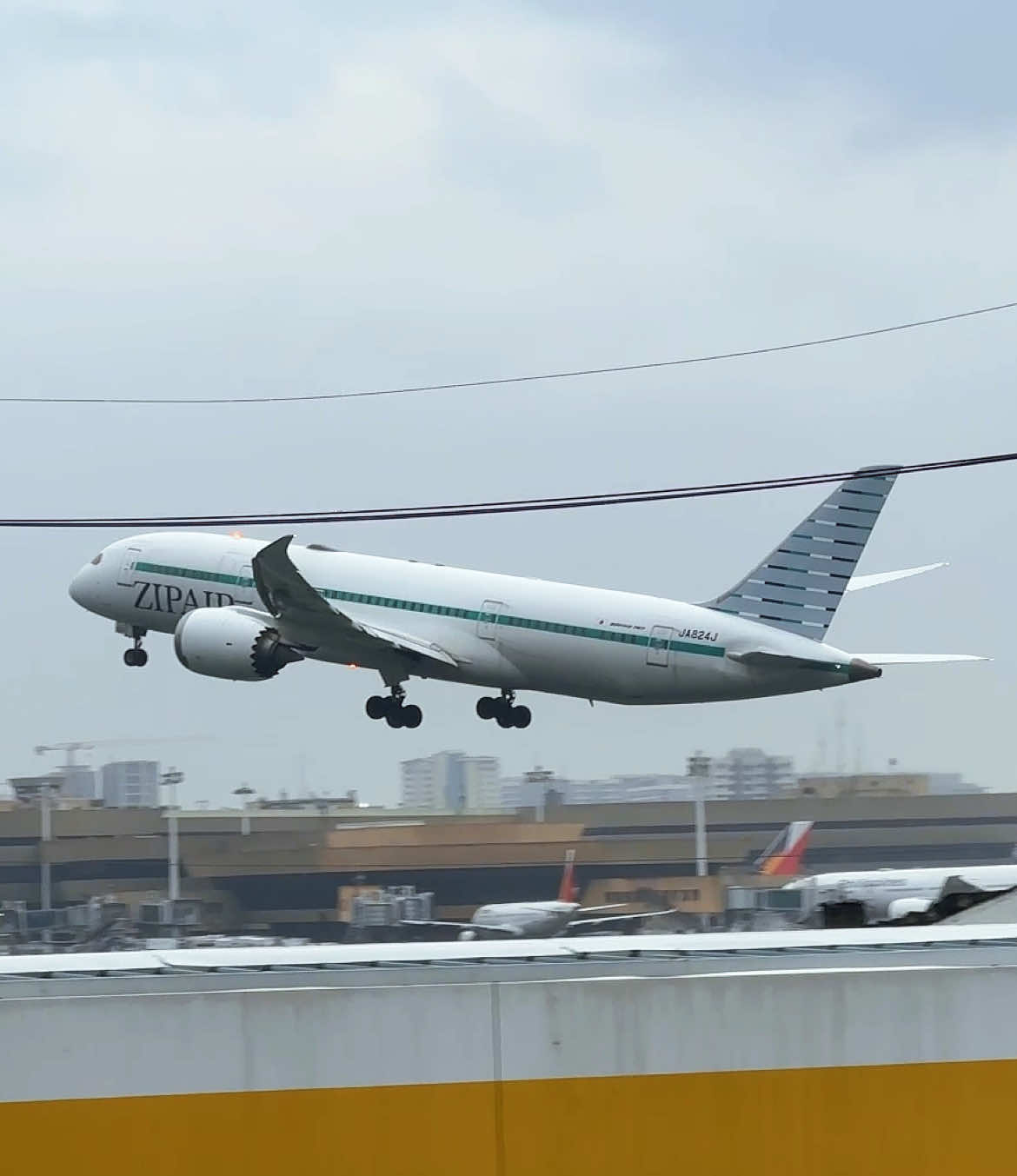 Wing flex #fyp #planespotting #boeing787 #aviation #aircraft 