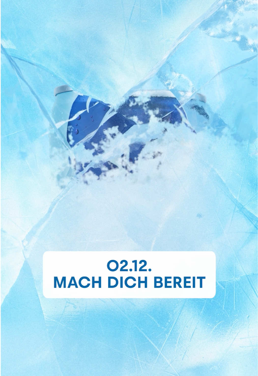 Hört ihr das Eis cracken? 🧊👀 Macht euch bereit, denn morgen wird’s wild. 02.12. — don’t say we didn’t warn you 🤭 #redbull #verleihtflüüügel #energydrink #hype 