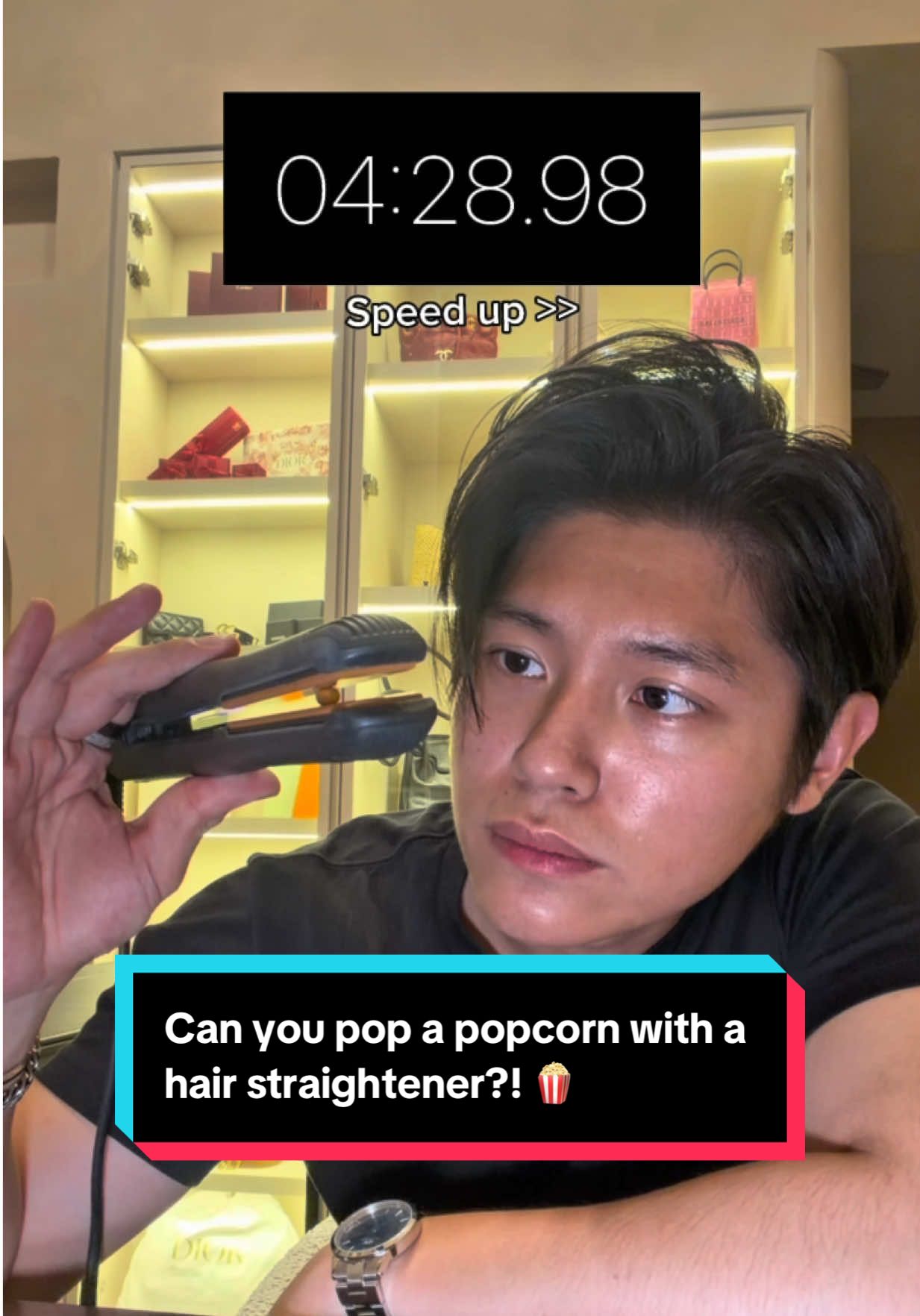 Disclaimer:  no James was harmed in the making of this video ⚠️  -Hazy Ib: @jinsik_eats on IG #couple #popcorn @James Wong @Hazelle Teo 张颖双 
