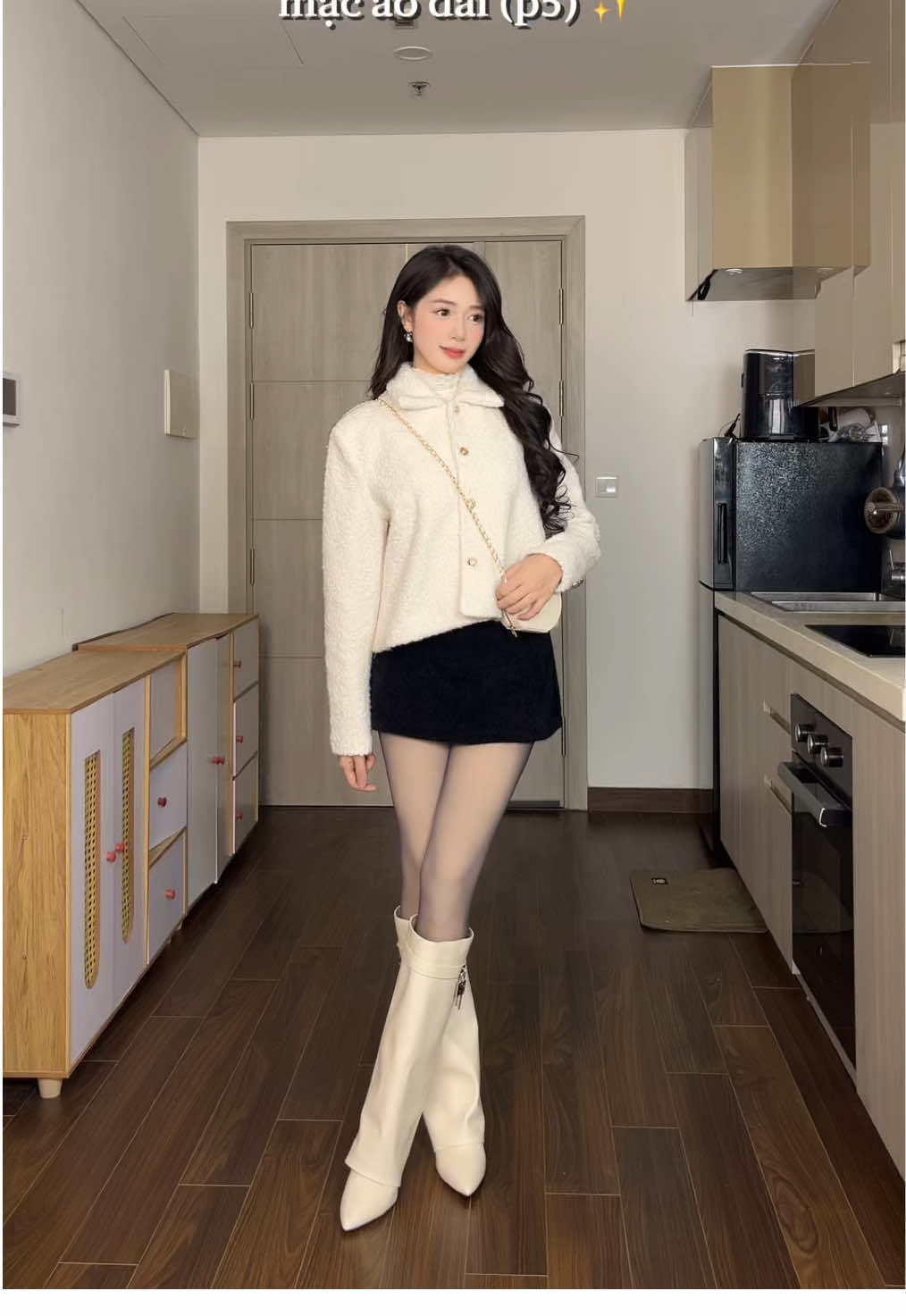 Mặc như này vừa ấm vừa xinh nè🧧✨ #tet2026 #tetmacgi #outfitideas #winterfashion #outfitinspo 