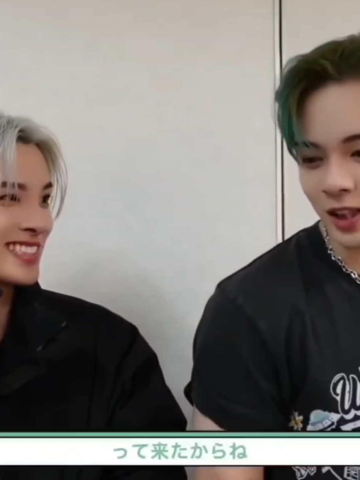 いつも拓実くんのそばには汐恩がいてくれた #JO1 #川西拓実 #鶴房汐恩