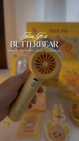 JisuLife X BUTTERBEAR Limited Edition @Jisulife-PH   #handheldfan #jisulifehandheld #jisulifebutterbear #jisulife #jisulifepro1s 