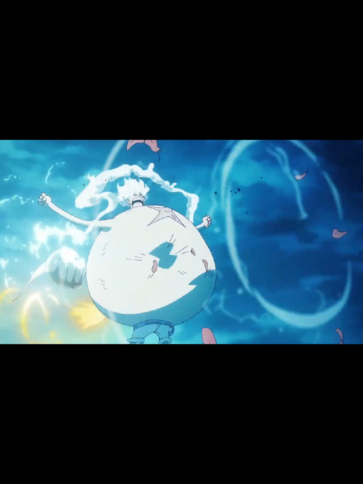 Luffy mandando um ancião pelos ares - One Piece 1151  #anime #luffy #onepiece #gear5 #tiktok 