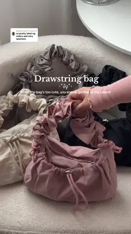 Replying to @Aisha ꫂ ၴႅၴ  Best 150 pessos i’ve spent so far!  — 2 way drawstring bag 👜✨ #drawstringbag #bagforwomen #womensbag #bagrecommendation #cutebag 