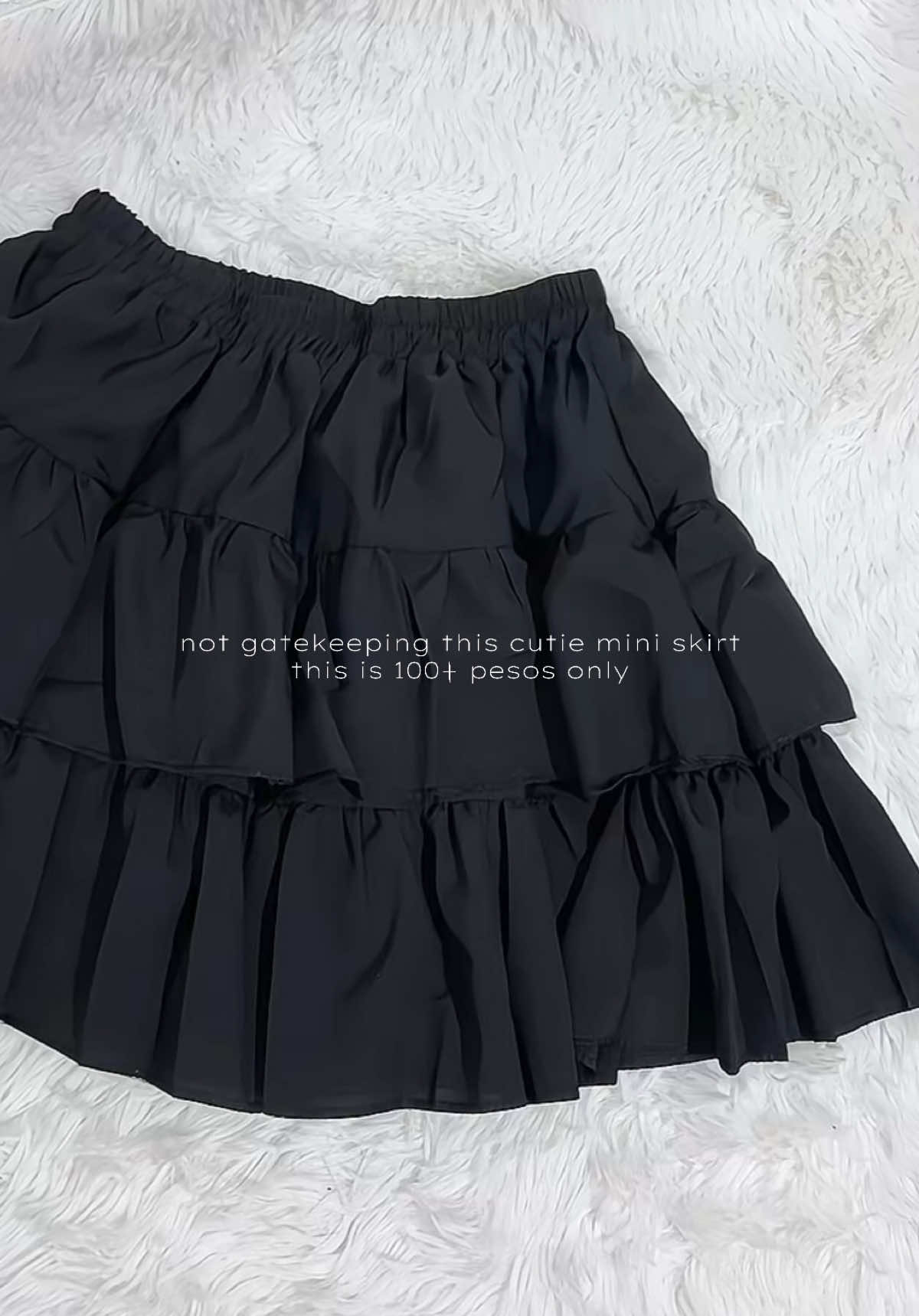 ─ with short inside! ✨ #skirt #miniskirt #skirtoutfits #skirtforwomen #blackskirt @High - end Clothing Boutique 