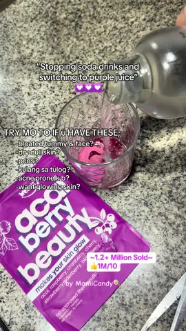 you should try this drink! 😋 #acaiberry #acaiberryjuicedrink #acaiberrydetox #weekit7 #fypage 