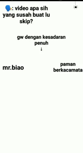 susah buat di skip#pamanberkacamata #pamancinaserbabisa 