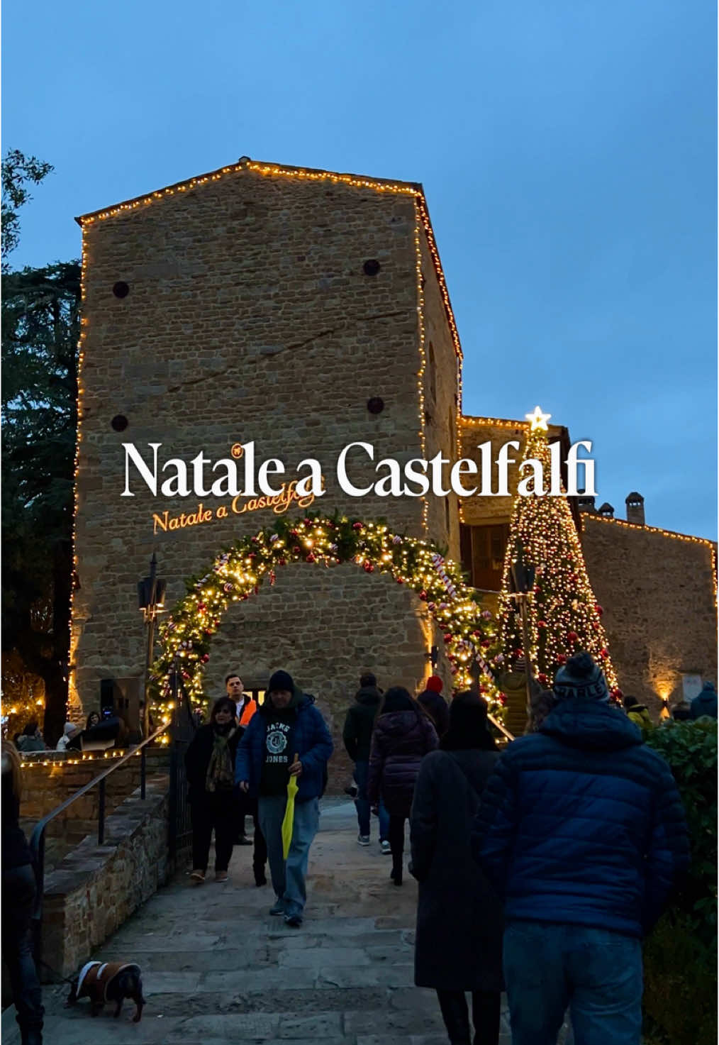 Se ami i mercatini di Natale, questo ti farà sognare ad occhi aperti. Dal 6 all’8 dicembre, il borgo medievale di Castelfalfi torna a brillare: tre giorni in cui luci, profumi e tradizioni trasformano questo angolo di Toscana in un piccolo mondo incantato dove respirare davvero l’atmosfera del Natale. Cosa ti aspetta? 🎁 Mercato di Natale: casette in legno, artigiani locali, decorazioni curate a mano e idee regalo che sanno di autenticità. 🍷 Street food d’inverno: castagne arrosto, vin brulé, polenta fumante e sapori che scaldano il cuore. 🎶 Musica dal vivo & spettacoli itineranti: performer, musicisti e artisti che animano ogni vicolo con ritmo e magia. 🎅 La Casa di Babbo Natale: un angolo da favola dove i più piccoli possono incontrarlo e raccontargli i loro desideri. 👨‍👩‍👧 Laboratori creativi & attività per famiglie: momenti pensati per divertirsi insieme. ✨ Calendario dell’Avvento Vivente: un’esperienza suggestiva e unica, che dà vita al conto alla rovescia verso il giorno più atteso. 🕒 Quando? Dal 6 all’8 dicembre, ogni giorno dalle 11:00 alle 19:30. ✨ Se cerchi un posto dove la magia natalizia sembra davvero toccarsi con mano… eccolo.    #toscana #mercatinidinatale #natale2025 #traveltok #fyp 