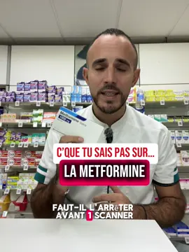 💊Metformine : Ce que vous ne savez pas sur votre médoc‼️ Peux t’elle induire une hypoglycémie, devez vous l’arrêter avant un scanner ❓ Je vous informe😉#sante #medical #conseils #infos #abregedoc 