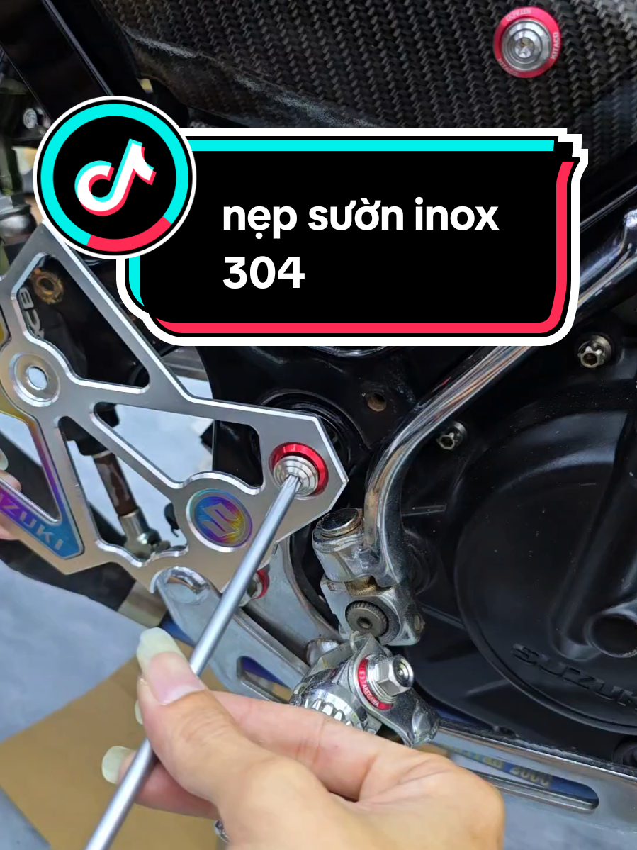 nẹp sườn cho raider fi và satria fi#tamtran2000 #xuhuong 